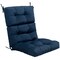 Tufted Outdoor Patio Chair Seating Pad with 4 Attached String Ties